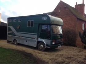 For sale: C Reg Ford Cargo Horsebox for sale